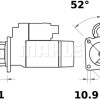 Starter Motor IS1254 OEM PN 11131769 Starter Motor IS1254 OEM PN 11131769