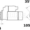 Starter Motor IS1107 OEM PN 11131285 Starter Motor IS1107 OEM PN 11131285