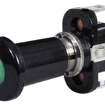 Green LED On-off, Push-pull  059714