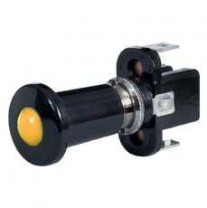 Illuminated Amber On-off, Push-pull  059720