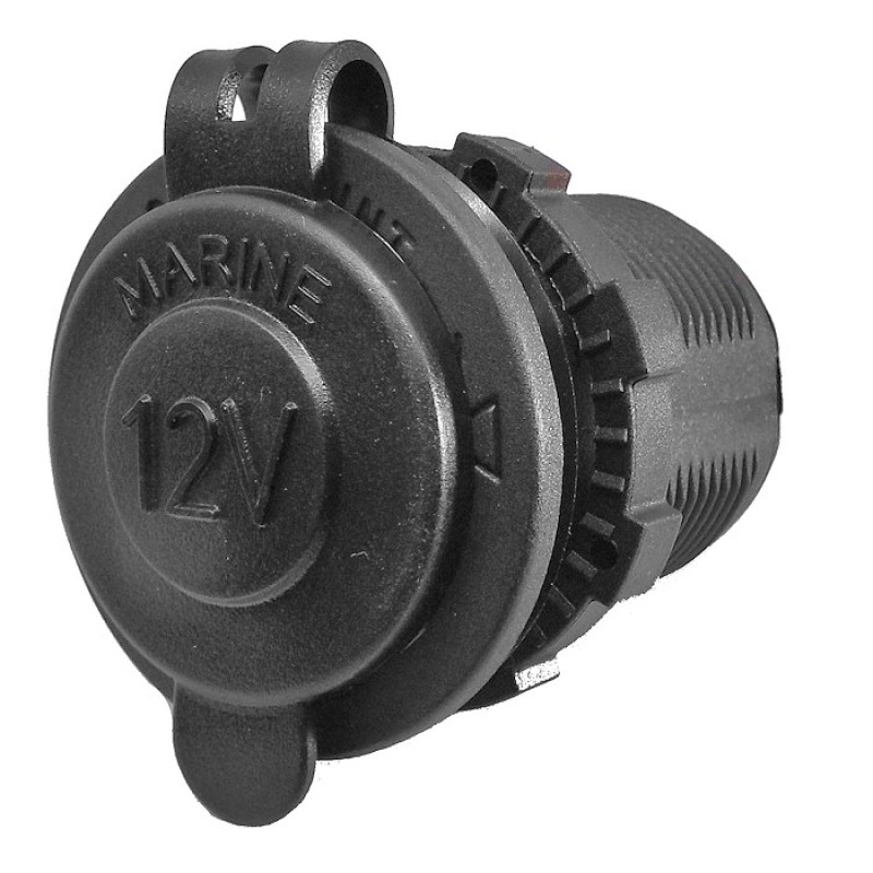Black 12V Power Socket 060107 Black 12V Power Socket 060107