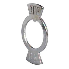 Facia Plate for Metal Toggle, 13mm  060306