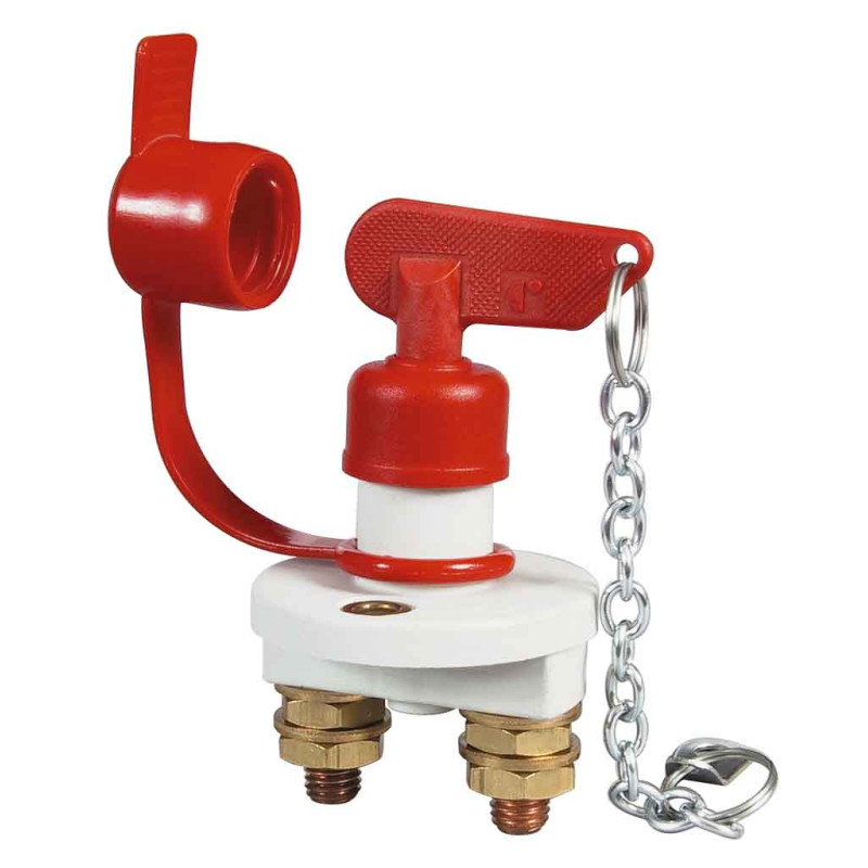 Marine Battery Isolator, Removable Key, 100 Amps Durite 060513 image