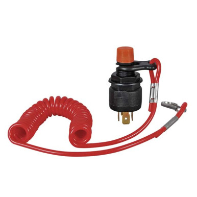 Marine Emergency Cut-off Switch with Lanyard 060541 Switches , Battery Isolators image
