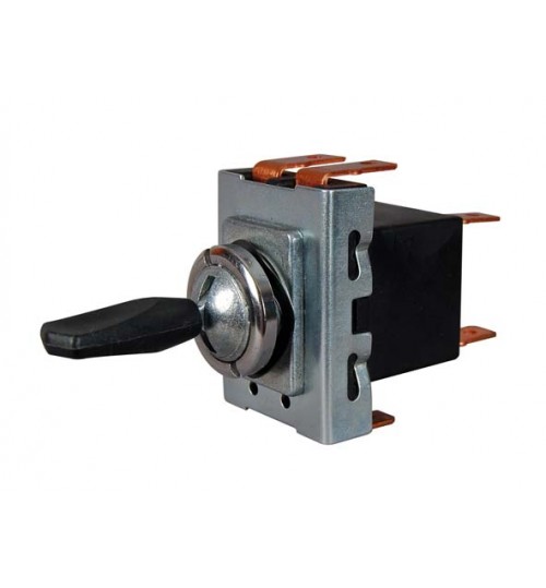 On-on-on Single Pole Switch with Paddle Style Lever  064511