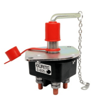 Battery Isolator, Double Pole with Key  060554