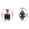 Battery Isolator with Splash Proof Cover, 300 Amps BIS3 Switches , Battery Isolators image