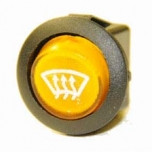 Illuminated Round Demist Rocker Switch Amber  LED  EX721DEMIST