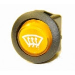 Illuminated Round Demist Rocker Switch Amber  LED  EX721DEMIST