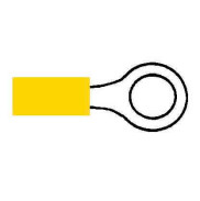 8,00mm Ring Terminal - Large Conductor 200112 Terminals and Connectors, Pre-Insulated Terminals image