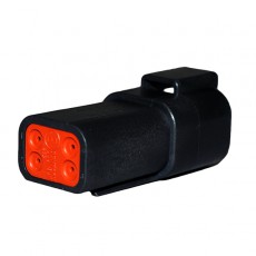 4 Way Male Deutsch DT Series Connector 001134 image