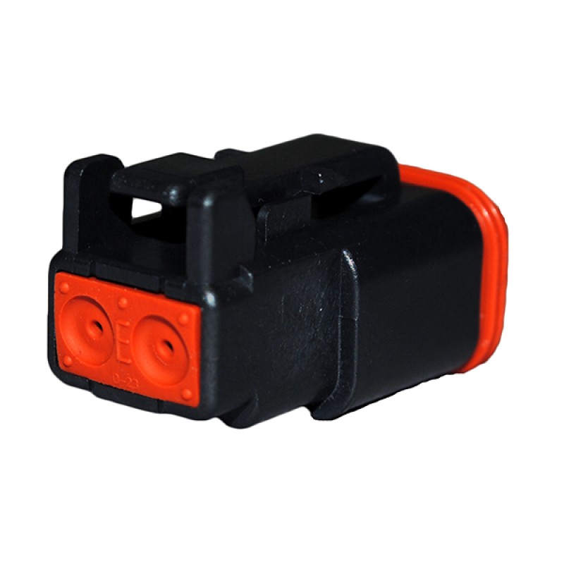 2 Way Female Deutsch DT Series Connector 001142 2 Way Female Deutsch DT Series Connector 001142