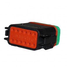 12 Way Female Deutsch DT Series Connector 001149 Terminals and Connectors, Deutsch Connectors image