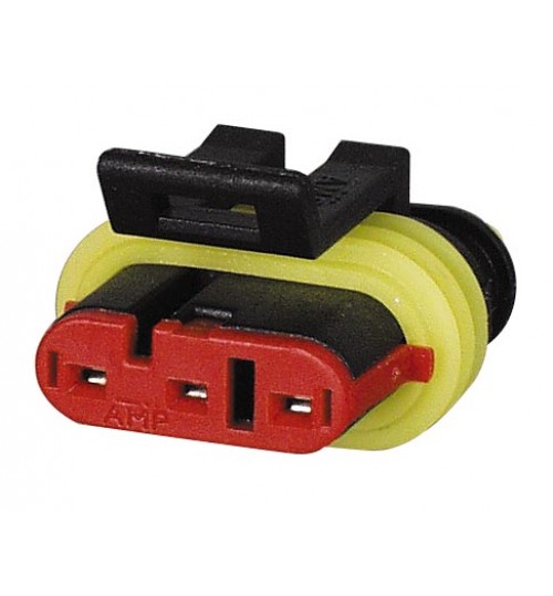 6 WAY 6.3MM FEMALE RECEPTACLE HOUSING MULTIPLE CONNECTOR 0-011-16 