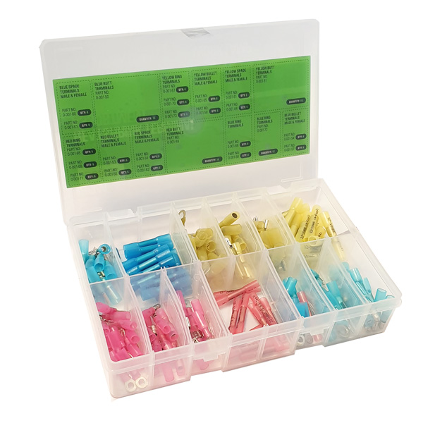 Assorted Pre-Insulated Heat shrink Terminals 020307 image
