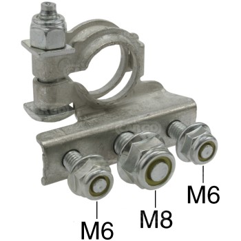 Battery Terminal 3 Stud Positive 1507701