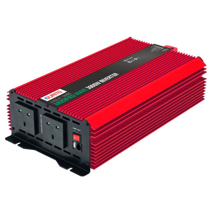 12V 3000W Compact Modified Wave Voltage Inverter 085642 12V 3000W Compact Modified Wave Voltage Inverter 085642