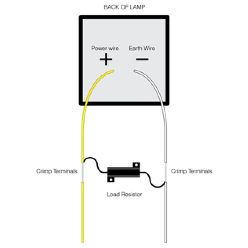 12V Load Resistor LR12 12V Load Resistor LR12