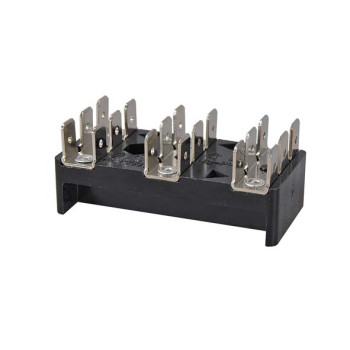 Power Distribution,Terminal Block, 3 x 6 Way 000553