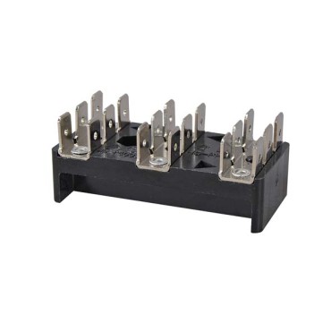 Power Distribution,Terminal Block, 3 x 6 Way 000553 image
