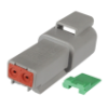 2 Way Female Deutsch DT Series Connector 2DP Terminals and Connectors, Deutsch Connectors image