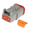 2 Way Male Deutsch DT Series Connector 2DS image