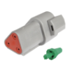 3 Way Female Deutsch DT Series Connector 3DP image