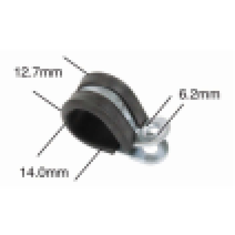 Steel P Clip, 14.0mm BNZ6 Steel P Clip, 14.0mm BNZ6