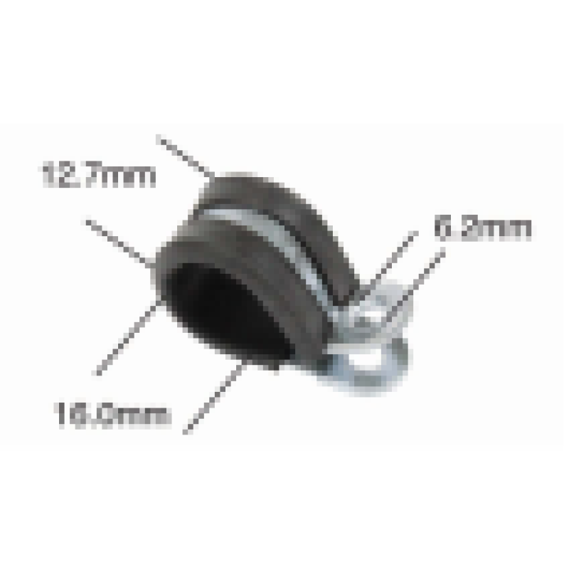 Steel P Clip, 16.0mm BNZ7 Steel P Clip, 16.0mm BNZ7