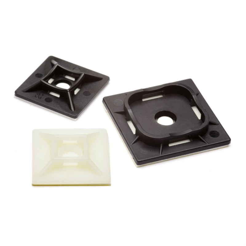 Cable Tie Base Black  28mm CB28BL