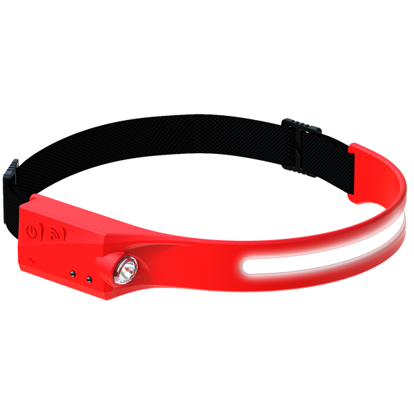 LED Head Torch with Motion Sensor 069959 Lighting - LED, LED Inspection, Reading and Handheld Lamps image