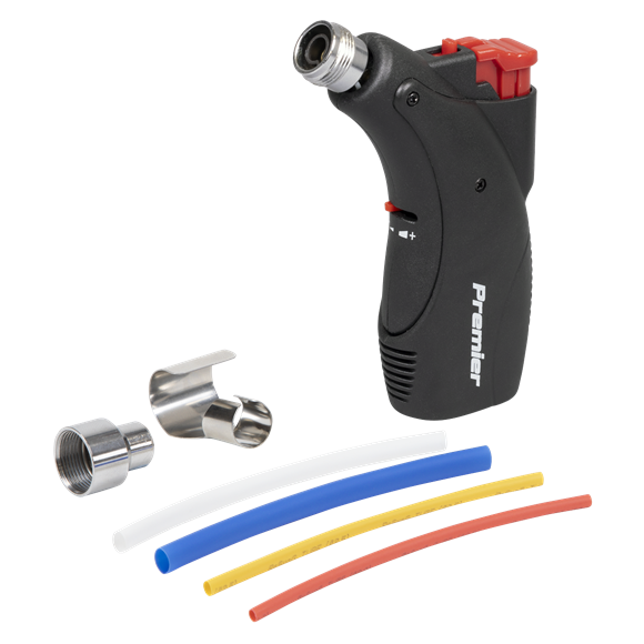 Micro Butane Hot Air Blower Heating Torch with Heat Shrink Tubing AK2974 image