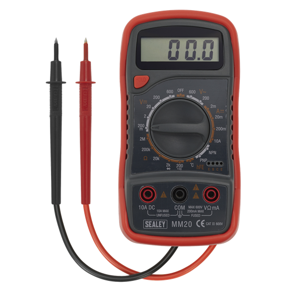 8-Function Digital Multimeter with Thermocouple MM20 image