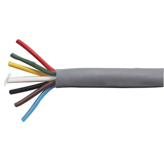 7 Core Auto Cable 099715F Cable, Multicore PVC Auto Cable image
