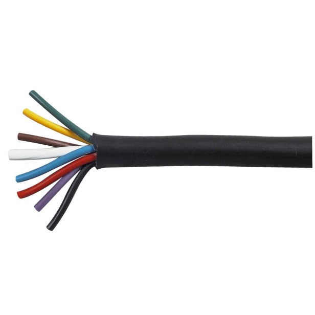 8 Core Auto Cable 099801F Cable, Multicore PVC Auto Cable image